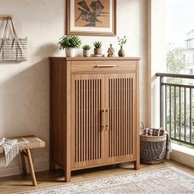 5-Tier Shoe Cabinet Freestanding  with Adjustable Shelves for Home Garage Storage Metal